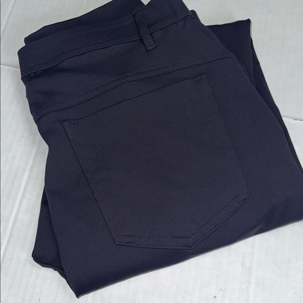 Public Rec Gray Men's 33/34 Performance Pants 5 Pocket Nylon Stretch